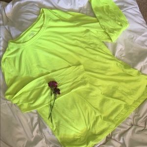 Danskin Now Fluorescent Active Long Sleeve Top